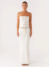 Blakely Maxi Skirt - Ivory